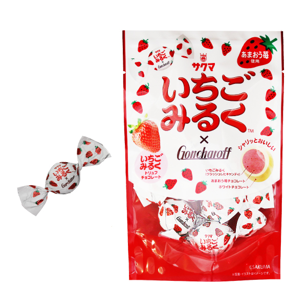 「いちごみるくトリュフチョコレート」6個入　648円（税込）　ゴンチャロフ製菓